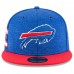 Men's Buffalo Bills New Era Royal/Red 2018 NFL Sideline Home Official 59FIFTY Fitted Hat 3058368